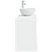 Set di mobili per il bagno 2 pz Bianco Lucido - Foto miniatura 5