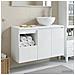 Set di mobili per il bagno 2 pz Bianco Lucido - Foto miniatura 9