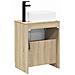 Set di mobili per il bagno Rovere Sonoma Legno ingegnerizzato - Foto miniatura 4