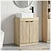 Set di mobili per il bagno Rovere Sonoma Legno ingegnerizzato - Foto miniatura 9