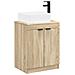 Set di mobili per il bagno Rovere Sonoma Legno ingegnerizzato - Foto miniatura 1