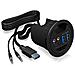 3 PORT USB 3.0 IN-DESK HUB.  - Foto miniatura 1