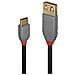 36897 Cavo Usb 0,15 M Usb 2.0 Usb A Usb C Nero, Grigio (0.15m Usb 2.0 C To A Adapter - Cable, Anthra Line - Warran - Foto miniatura 4