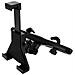 Supporto Auto Tablet 90 A 170 Mm Fissaggio Poggiatesta Rotante Nero - Foto miniatura 1