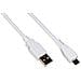 Cavo Micro Usb 2.0 Bianco Mt 1 In Rame Per Ricarica Veloce E Scambio Dati - Foto miniatura 1