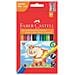 Faber Castell 116501 - Matite Colorate Jumbo Triangolari + Temperamatite - Conf. 12 Pz - Foto miniatura 1