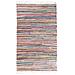 Tappeto Multicolore Chiaro In Cotone Con Fronde - 160x230cm - Danca - Foto miniatura 7