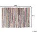 Tappeto Multicolore Chiaro In Cotone Con Fronde - 160x230cm - Danca - Foto miniatura 5