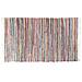 Tappeto Multicolore Chiaro In Cotone Con Fronde - 160x230cm - Danca - Foto miniatura 6