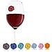 Vacu Vin 1886461 Set Segna Bicchiere Silicone 8 Unità - Foto miniatura 1