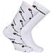Calzini Unisex, 2 Paia - Calzini Alla Moda, Con Logo Bianco Eu 43 - 46 - Foto miniatura 1