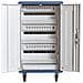 I-CABINET-30DUTY - Carrello Stazione di Ricarica USB Ventilato 30 Notebook /Tablet /Smartphone Bianco /Blu - Foto miniatura 6