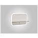 Mensola Applique Con Prese Usb, Led 18w, 3000k, 1400lm, Bianco Opaco - Foto miniatura 3