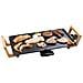 Teglia Da Forno Plancha / Teppanyaki - Manici In Bambù - 1800 W. - Foto miniatura 3