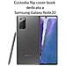 Smart Book Custodia Poket Silicone Flip Cover Case Per Samsung Galaxy Note20 5g N981 Black - Foto miniatura 2
