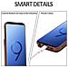Custodia Compatibile Con Samsung Galaxy S9 Plus In Marrone Rovere - Coperchio Protettivo In Silicone Tpu E Copertura In Finta Pelle, Con Scomparto E Slot Per Carte Di Credito Estraibili - Foto miniatura 7
