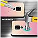 Custodia Compatibile Con Huawei Mate 20 In Giallo - Rosa - Coperchio Protettivo Bicolore In Vetro Temperato E Silicone Tpu - Foto miniatura 3