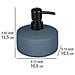 Dispenser Di Sapone Liquido Avellino, Ceramica, Blu, 380 Ml, - Foto miniatura 4