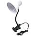 Lampada Da Tavolo Scrivania Braccio Flessibile Pinza Lumetto Bianco E27 - Foto miniatura 1