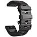 Bracciale Garmin Fenix / Forerunner / Approach / Quatix Nero - Foto miniatura 1