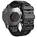 Bracciale Garmin Fenix / Forerunner / Approach / Quatix Nero - Foto miniatura 2