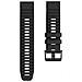 Bracciale Garmin Fenix / Forerunner / Approach / Quatix Nero - Foto miniatura 3