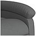 Poltrona Reclinabile In Tessuto Grigio Scuro - Foto miniatura 9