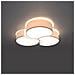 Lampada A Soffitto Circle 3b Bianco Sl. 1052 - Moderno Lampade Da Soffitto Bianco 11.5x64.5x64.5 Cm - Foto miniatura 3