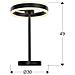 Lampada Da Tavolo A Led Helia, Matt Black - Foto miniatura 4