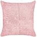 Set Di 2 Cuscini Millet Velluto A Coste 43 X 43 Cm Rosa Trama Geometrica - Foto miniatura 9