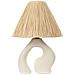 Lampada Da Tavolo Barbas Ceramica Naturale - Foto miniatura 3