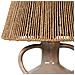 Lampada Da Tavolo Larissos Ceramica Tortora - Foto miniatura 4