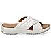 White Casual Open Slippers Ciabatte Pelle Scarpe Donna Bianco Eu 36, 9-27206-28-160 - Foto miniatura 1