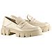 Vince Loafers Mocassino Pelle Scarpe Donna Beige Eu 39, 5-102804 1200 - Foto miniatura 2