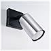 Lampada A Parete Winx Nero /cromo Sl. 1366 - Moderno Lampade Da Parete Nero /cromato 18.5x8x8 Cm - Foto miniatura 8