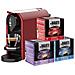 Macchina da Caffè Espresso Semi Automatica GIOIA PLUS Serbatoio 0.5 Lt. Potenza 1200 Watt Colore Nero Rosso Argento + 48 pz Capsule - Foto miniatura 1