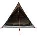 Tenda da Campeggio per 2 Persone Marrone Impermeabile - Foto miniatura 5