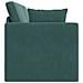Divano Letto a Pavimento 2-in-1 Verde Scuro 213x144x60 cm Velvet - Foto miniatura 7