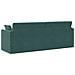 Divano Letto a Pavimento 2-in-1 Verde Scuro 213x144x60 cm Velvet - Foto miniatura 8