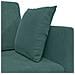 Divano Letto a Pavimento 2-in-1 Verde Scuro 213x144x60 cm Velvet - Foto miniatura 9