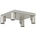 Faretto da soffitto 4 vie regolabile in nichel spazzolato E27 - Foto miniatura 4