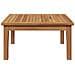 Tavolo da Giardino 60x60x30 cm Legno Massello Teak - Foto miniatura 6