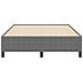 Struttura Letto Grigio Chiaro 160x200 cm Tessuto Vellutato - Foto miniatura 6