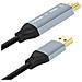 Cavo Video Hdmi A Usb-a Risoluzione Full Hd 1080p 1,8m, Nero - Foto miniatura 2