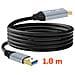 Cavo Video Hdmi A Usb-a Risoluzione Full Hd 1080p 1,8m, Nero - Foto miniatura 8
