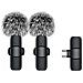 Microfono Lavalier Wireless Doppio Con Interfaccia Type-c - Microfono A Clip Per Streaming Live E Registrazione - Foto miniatura 1