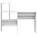 Scrivania Bianco 131.5 x 50 x 106.5 cm Legno multistrato - Foto miniatura 5