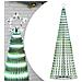 Albero di Natale a LED 475 LED Bianco Freddo 247 cm - Foto miniatura 1