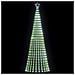 Albero di Natale a LED 475 LED Bianco Freddo 247 cm - Foto miniatura 2