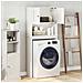 Armadio per Lavatrice con porta VIGO Bianco 72.5 x 27 x 161 cm - Foto miniatura 4